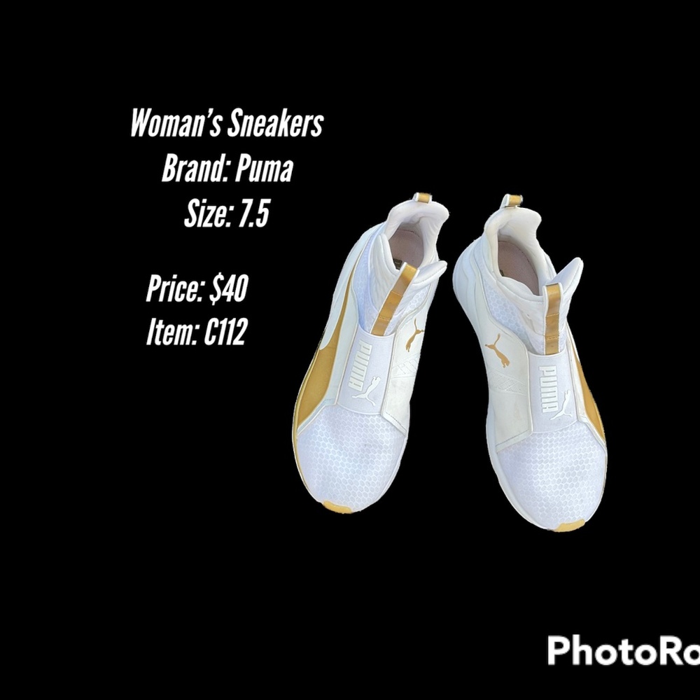 Woman’s Puma Fierce Knit Sneakers